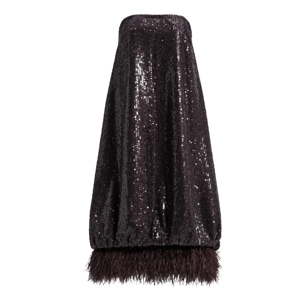 Aje Elysian Sequin Maxi Dress
