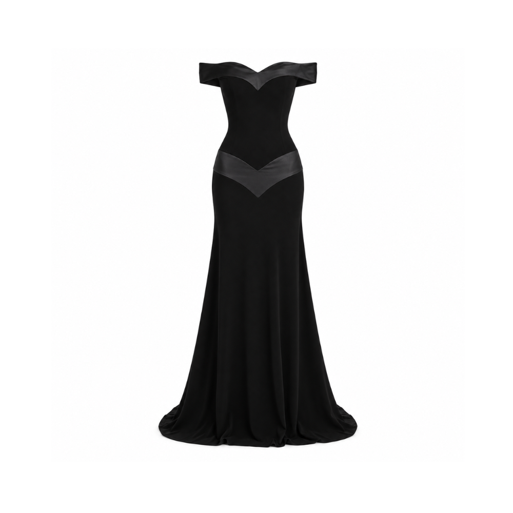 Ance Gria Octavia Gown Black