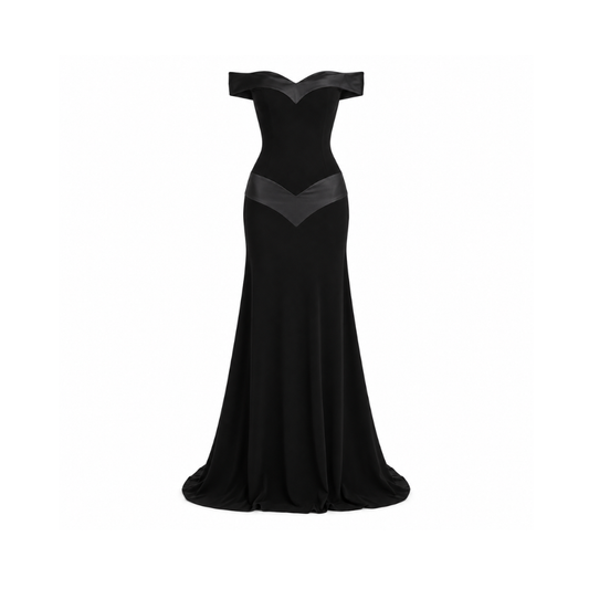 Ance Gria Octavia Gown Black