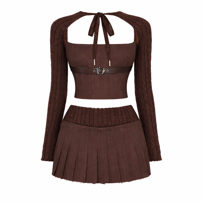 Zemeta Buster, Shrug & Mini Skirt Set
