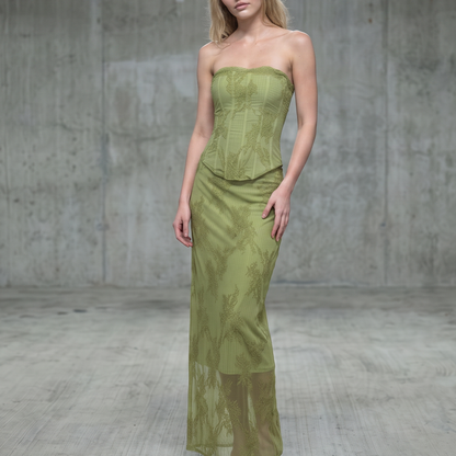 HNTR Inez Corset & Maxi Skirt