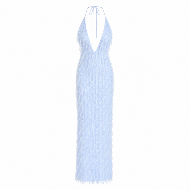 Jasook Noa Gown Powder Blue